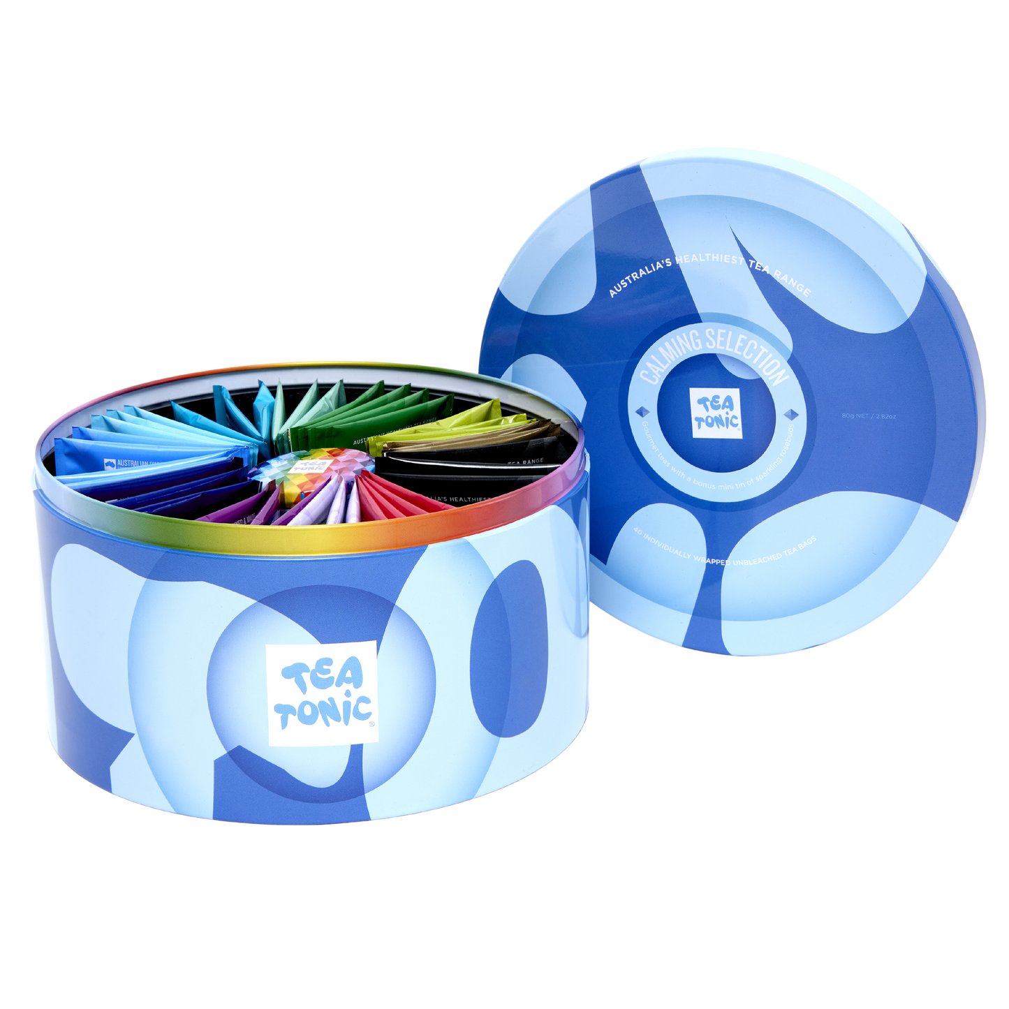 Tea Tonic Calming Selection - Round Tin