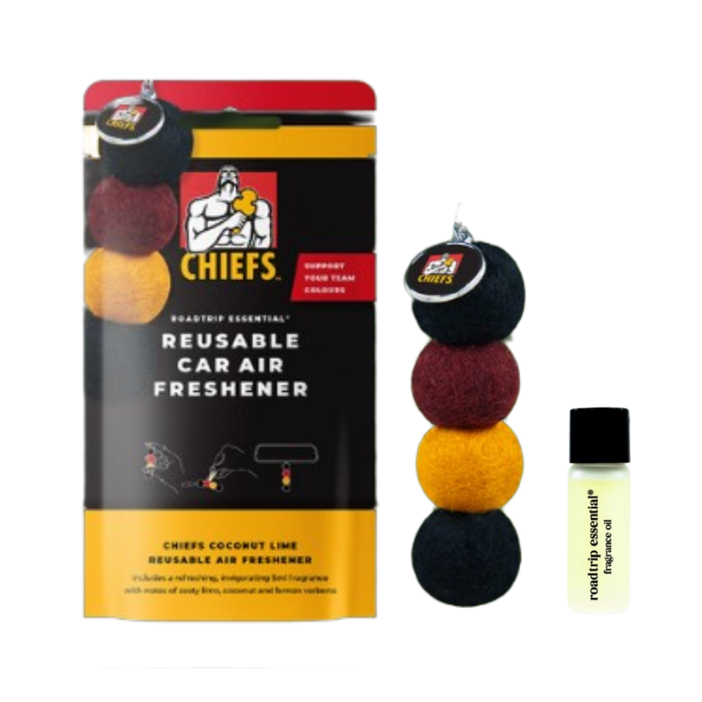 Reusable Car Air Freshener HAMILTON CHIEFS - Coconut + Lime