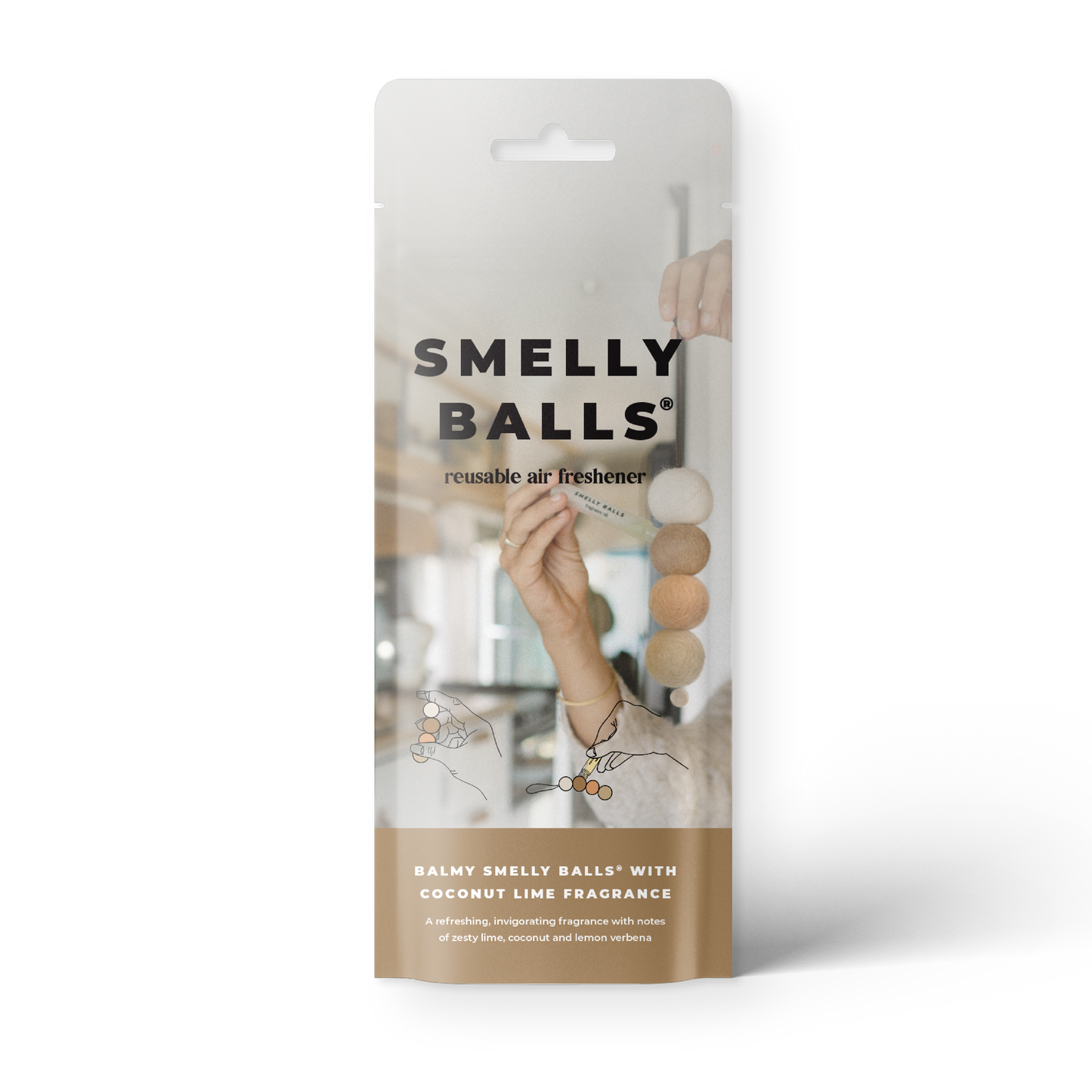 Smelly Balls BALMY Home Set - Coconut Lime 15ml
