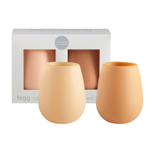 Porter Green | Fegg | Silicone Unbreakable Glasses | Wheat + Oat