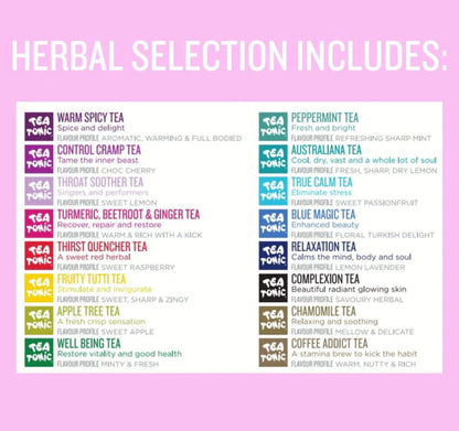 Tea Tonic Herbal Selection - 30 Teabags