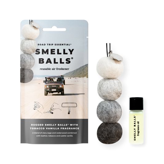Auto Smelly Balls RUGGED - Tobacco Vanilla 5ml Set - Pouch
