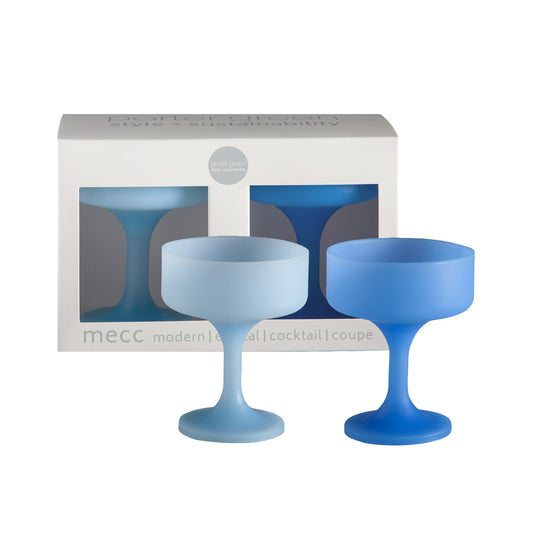 Porter Green | Mecc | Silicone Unbreakable Cocktail Glasses | Sky + Kingfisher