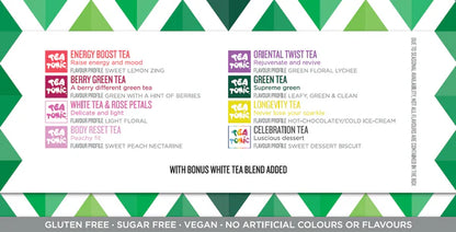 Tea Tonic Green Selection - 30 Teabags